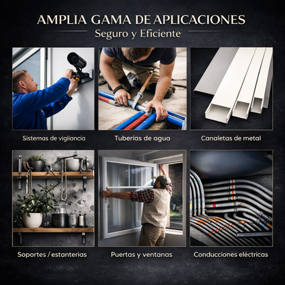 🔧Impact Clave™ Pistola de Clavos Profesional + Kit Maletín Completo