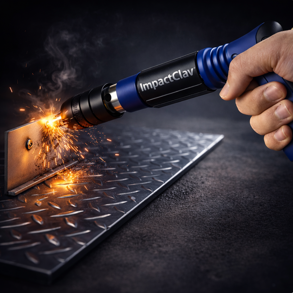 🔧Impact Clave™ Pistola de Clavos Profesional + Kit Maletín Completo