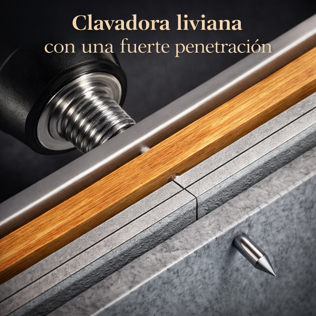 🔧Impact Clave™ Pistola de Clavos Profesional + Kit Maletín Completo